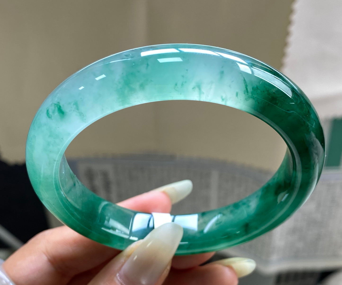 Jade - Bracelet Jonc en Jade