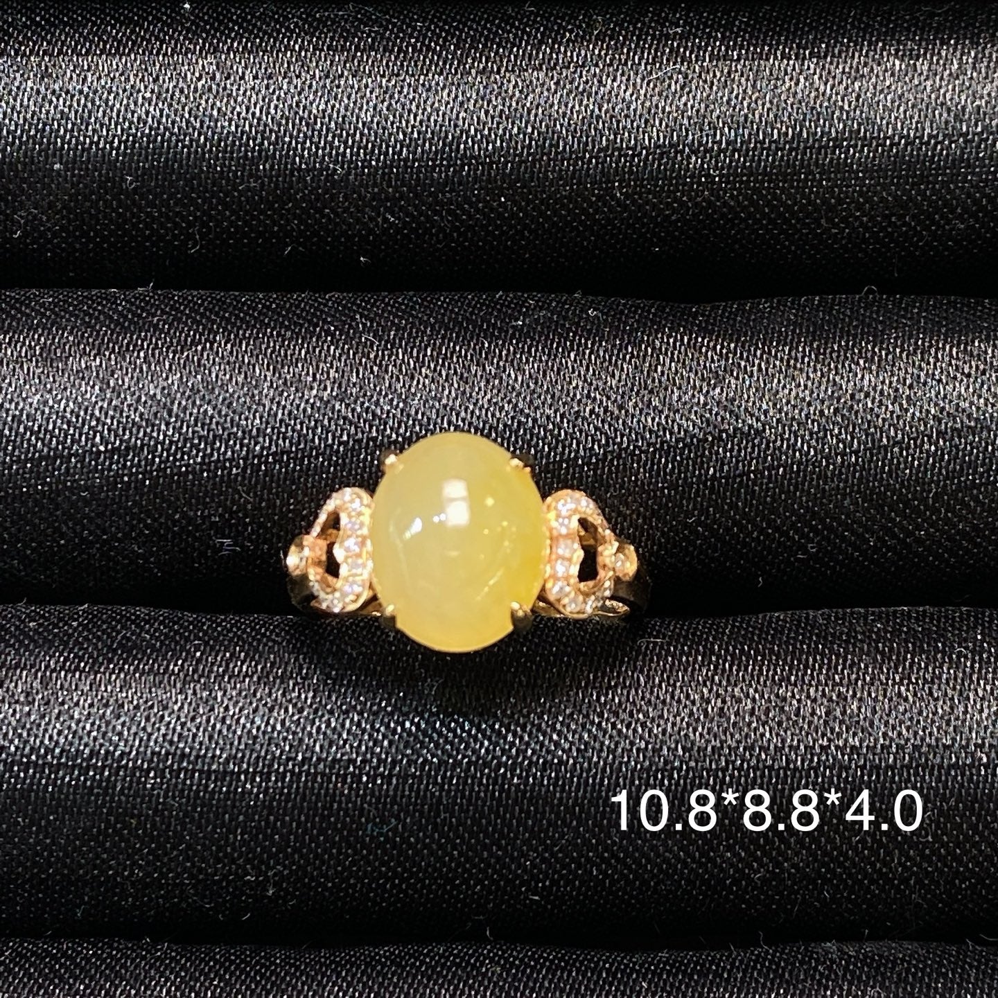 Jade - Bague Jade jaune