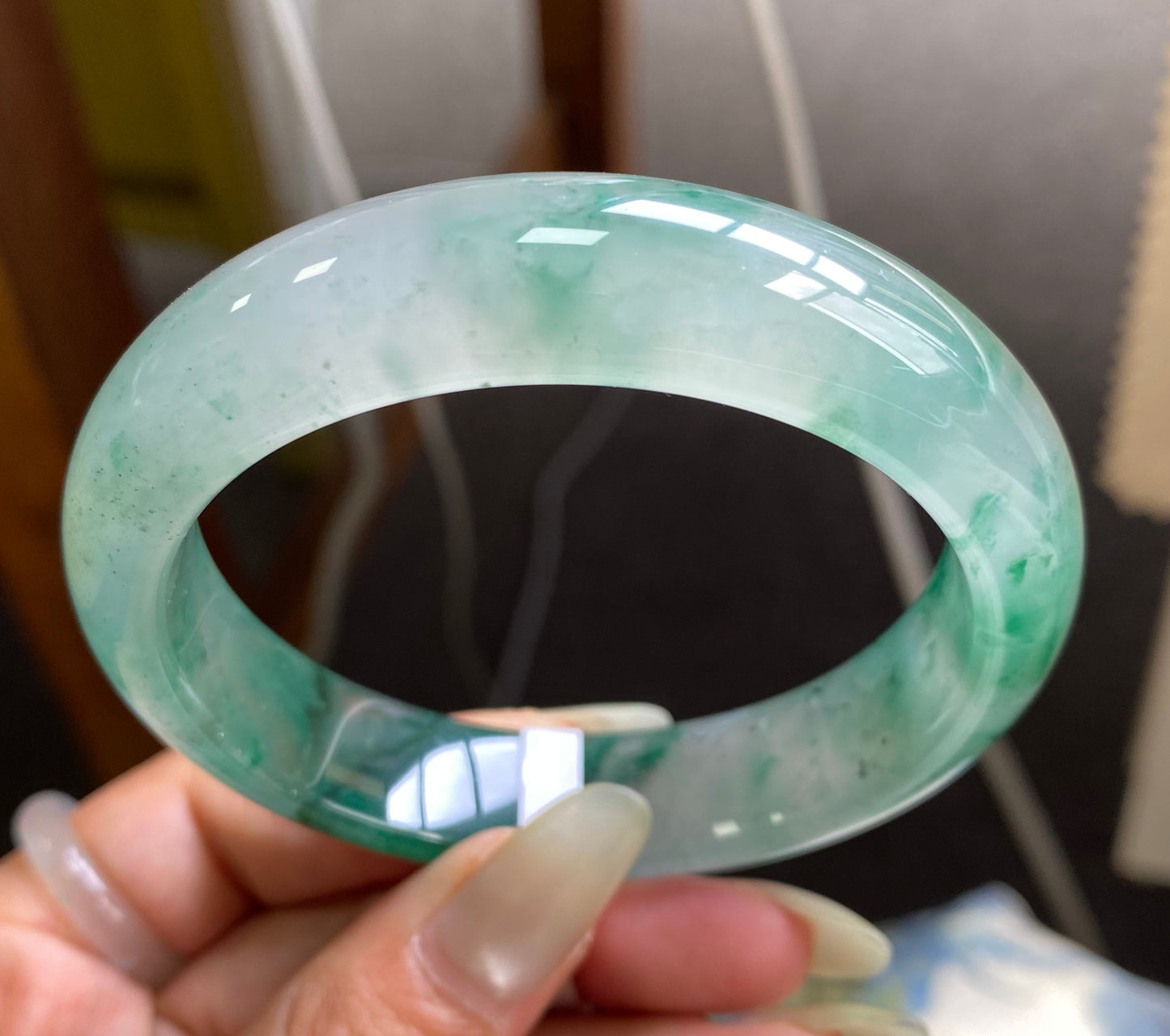 Jade - Bracelet Jonc en Jade