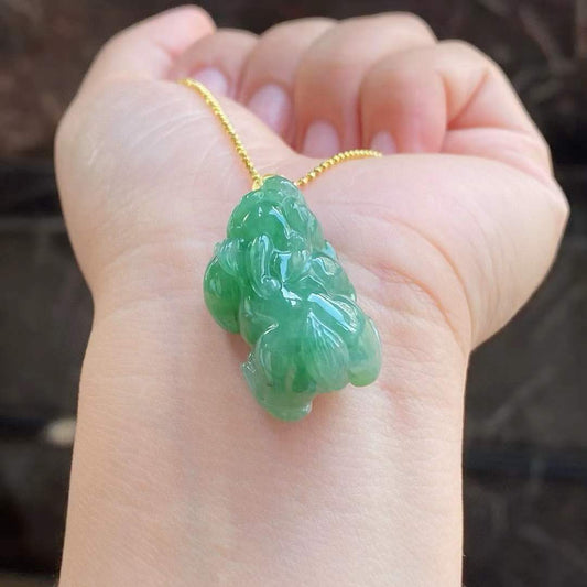 Jade - Pendentif en Jade Yanglu – Pixiu