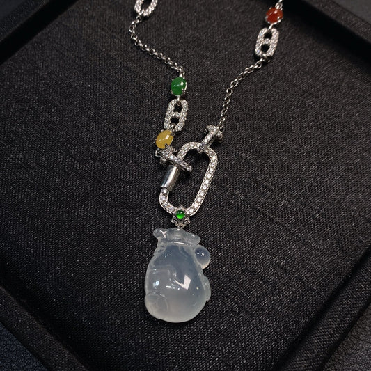 Jade - Pendentif Porte-Monnaie Glacé